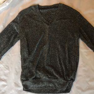 Metallic Long sleeve shirt